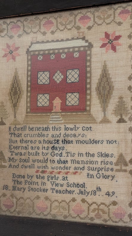 Point in view needlework